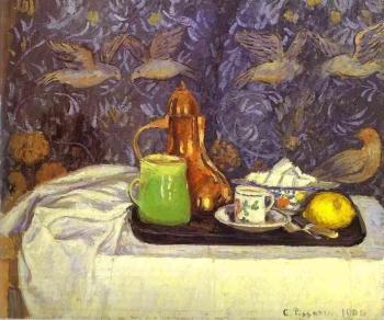 Camille Pissarro : Still Life with a Coffee Pot